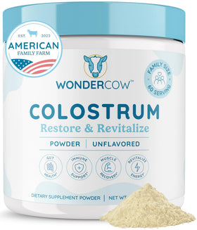 WONDERCOW Poudre de Colostrum 200g vue de face