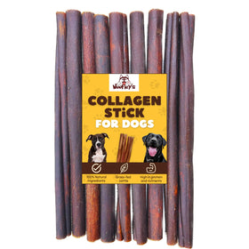 Woofley's Collagen Sticks pour Chiens 12 pouces paquet de 8 unités