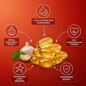 WOVOEO Extrait d'Ail Vieilli Bio 600mg gélules, gélule en gros plan