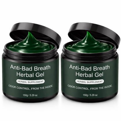 WVJIGE Gel Herbal Antibactérien 2PCS, vue de face