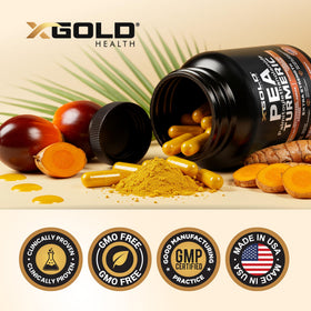 X Gold Health Pea Palmitoylethanolamide 1600mg capsules ouvertes