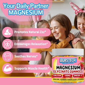 XIHOLIY Gummies de Magnésium Glycinate 400mg ingrédients