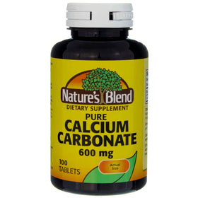 Xllent Calcium Carbonate 600mg Tablettes 200 unités vue arrière