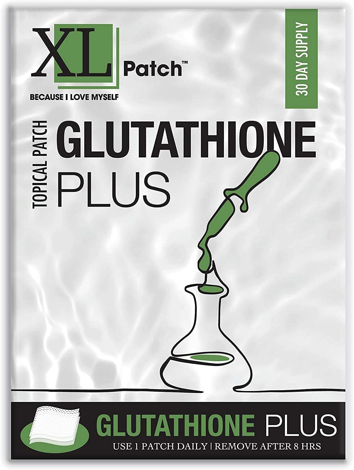 XLPATCH Glutathione Plus 30 jours d'approvisionnement
