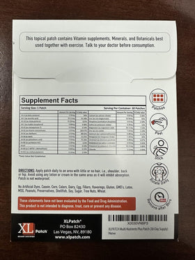 XLPATCH Multi Plus patchs sur un bras