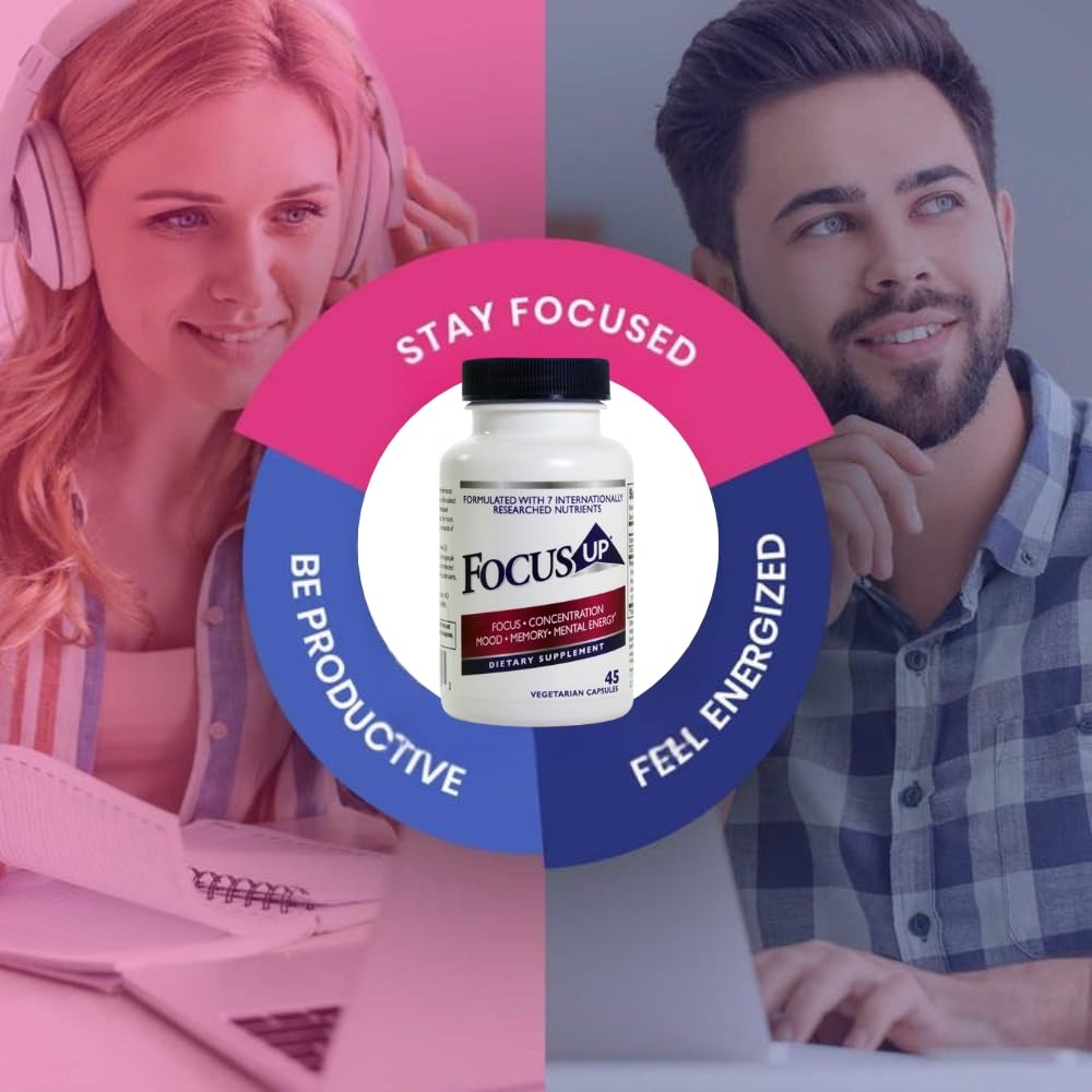 Xooma FocusUP capsules on a wooden table