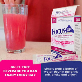Xooma FocusUP Think Drink stick pack vue de face