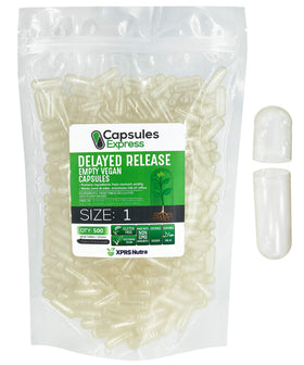 XPRS Nutra 500 capsules végétaliennes transparentes côté avant