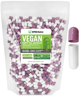 XPRS Nutra Capsules Végétales Vides Taille 00 vue de face