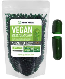XPRS Nutra Capsules Végétales Vides Taille 3 - vue de face