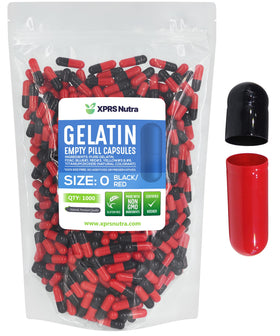 XPRS Nutra Capsules Vides Taille 0 paquet de 1000