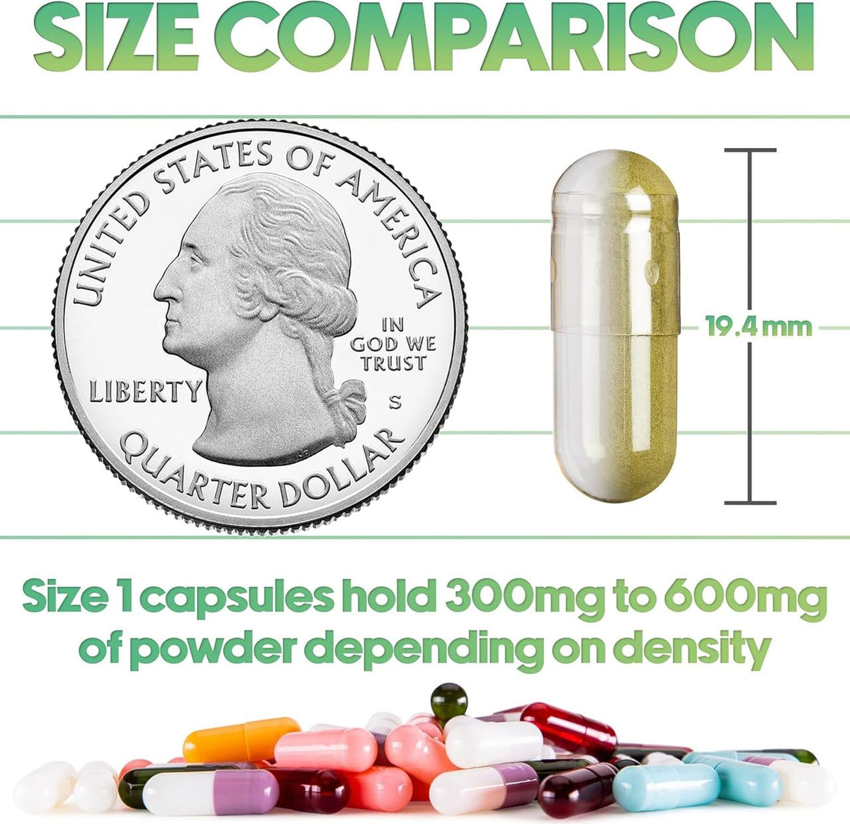XPRS Nutra Capsules Vides Taille 1, zoom sur la texture de la capsule en gélatine