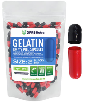 XPRS Nutra Capsules Vides Taille 2 100 Comp. vue de face