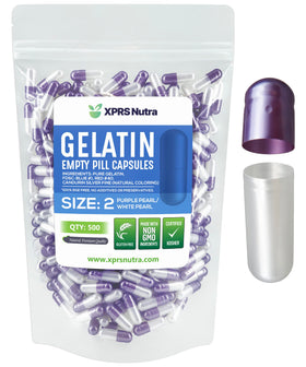 XPRS Nutra Capsules Vides Taille 2 500 Comp. vue avant