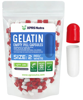XPRS Nutra Capsules Vides Taille 2 paquet avant