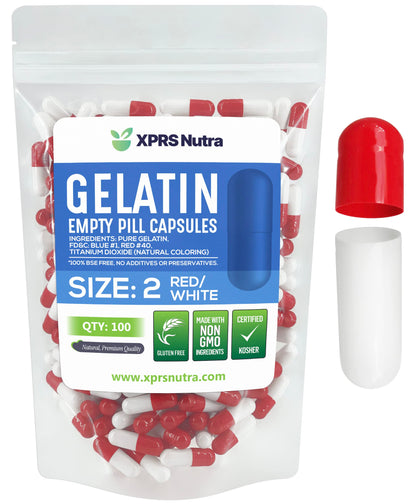 XPRS Nutra Capsules Vides Taille 2 paquet avant