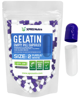 XPRS Nutra Capsules Vides Taille 2 paquet avant