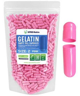 XPRS Nutra capsules vides taille 2, vue de face