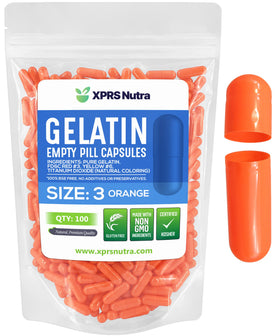 XPRS Nutra Capsules Vides Taille 3 - vue avant du paquet