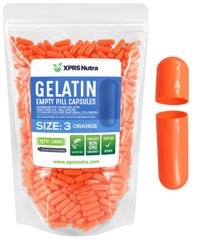 XPRS Nutra Capsules Vides Taille 3 - vue de face