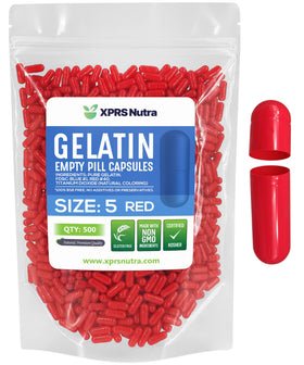 XPRS Nutra Capsules Vides Taille 5 500 Comp. vue de face