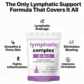 xsaucy Complexe Lymphatique 6 en 1 Capsules vue arrière