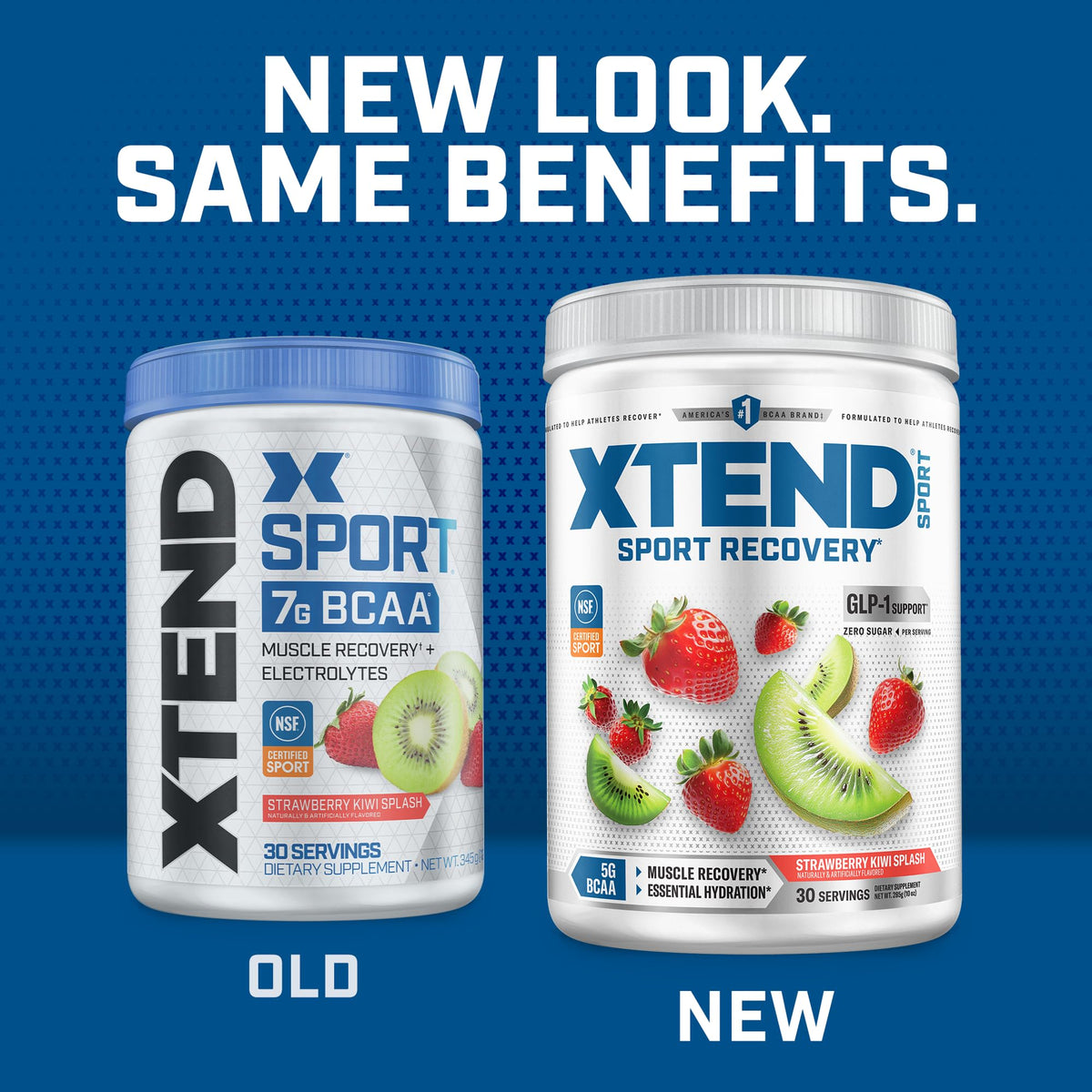 Xtend BCAA Poudre 430g Goût Kiwi Fraise en utilisation sportive