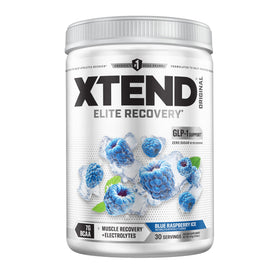 Xtend BCAA Poudre Originale 490g Framboise Bleue vue de face
