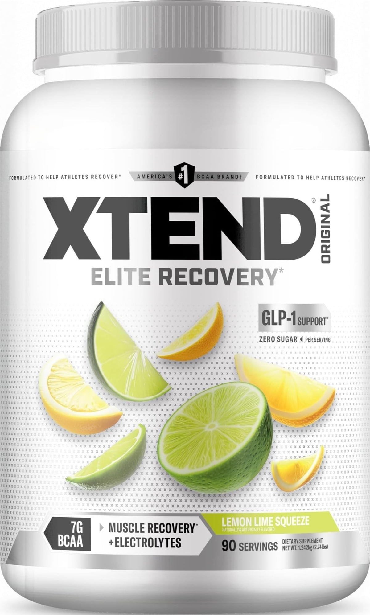 Xtend BCAA Poudre Zéro Sucre Citron Vert 90 Serv.