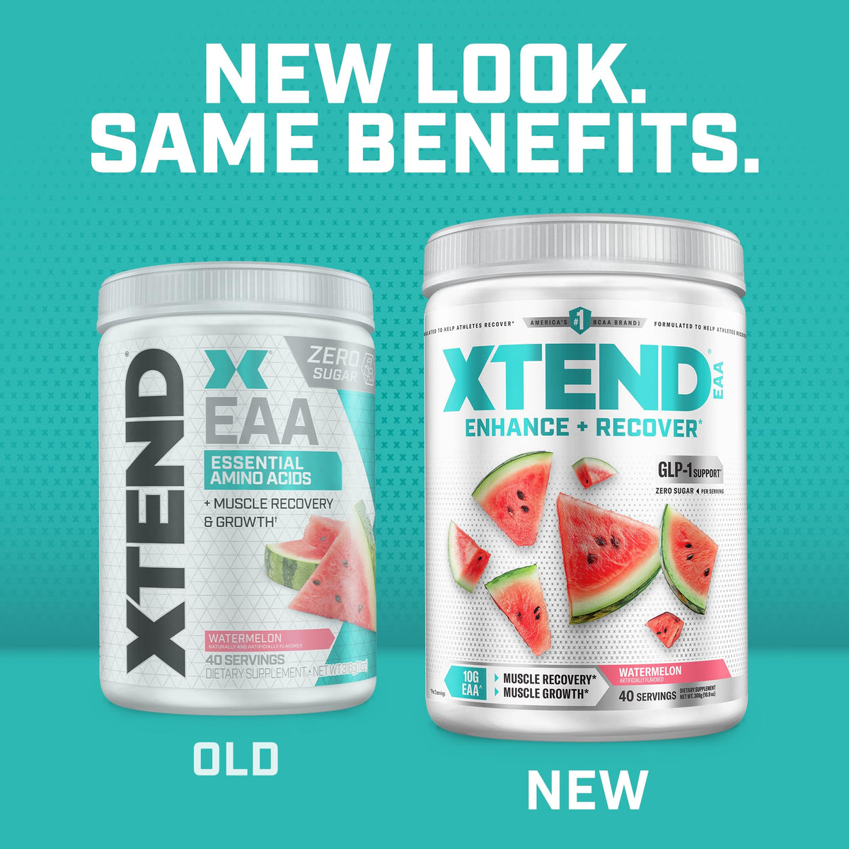 Xtend EAA + BCAA Poudre 381g en action dans un shaker