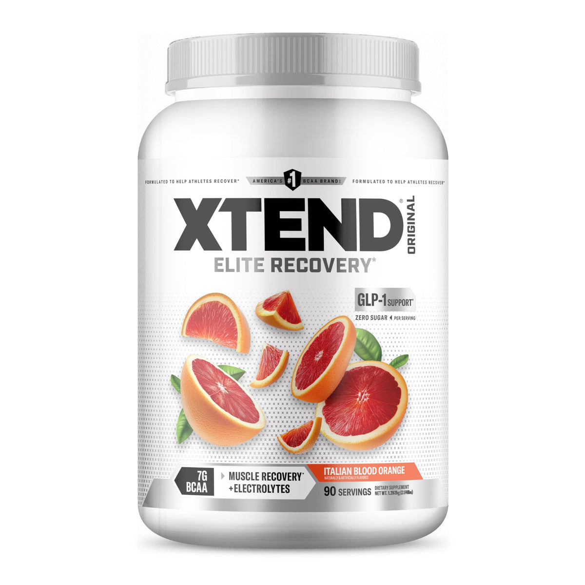 Xtend Original BCAA Poudre 90 Serv. Orange Sanguine vue de face