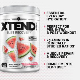 Xtend Poudre BCAA 460g emballage arrière