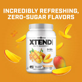 Xtend Poudre BCAA Mango Madness 1370g avec une cuillère doseuse
