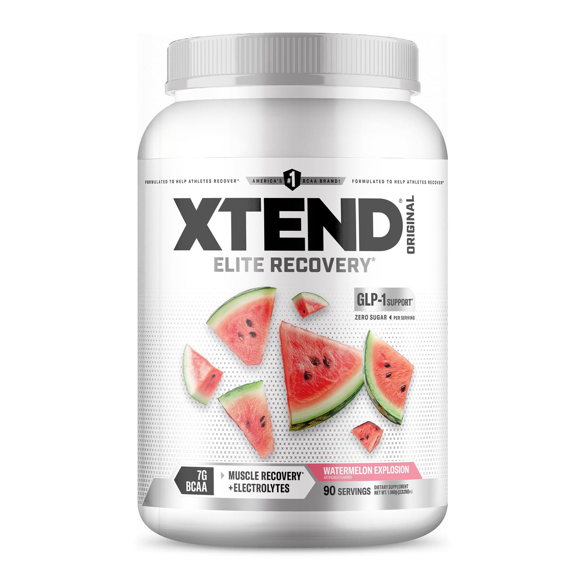 Xtend Poudre BCAA Original 90 serv. Saveur pastèque, vue avant