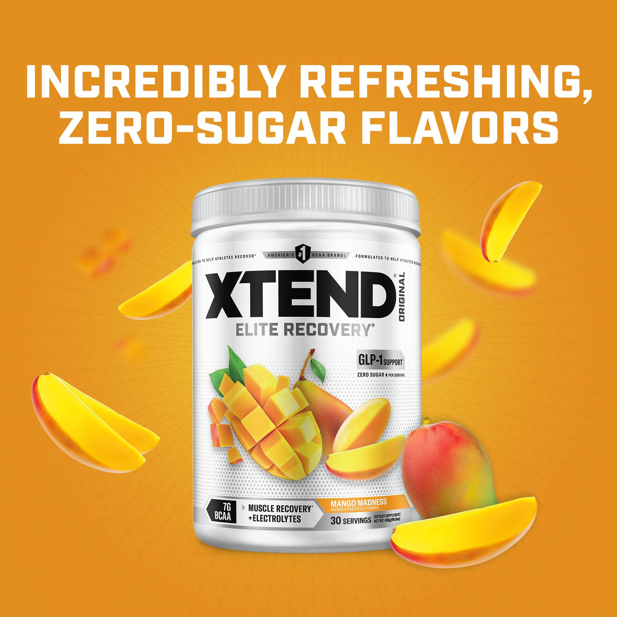 Xtend Poudre BCAA Original Mangue avec cuillère doseuse