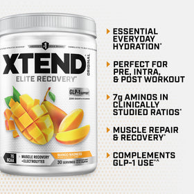 Xtend Poudre BCAA Original Mangue vue arrière