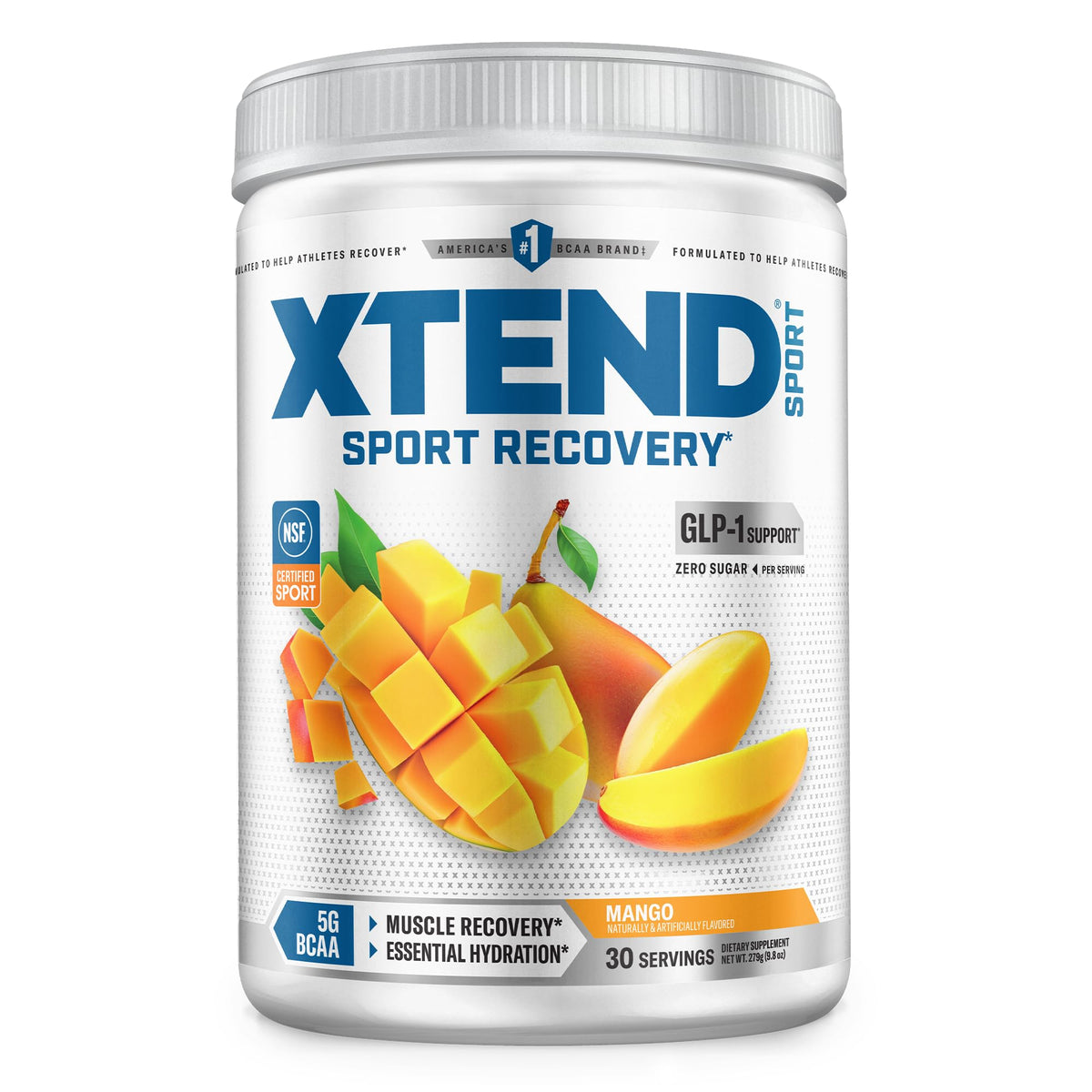 Xtend Poudre BCAA Sport 358g saveur mangue avant vue