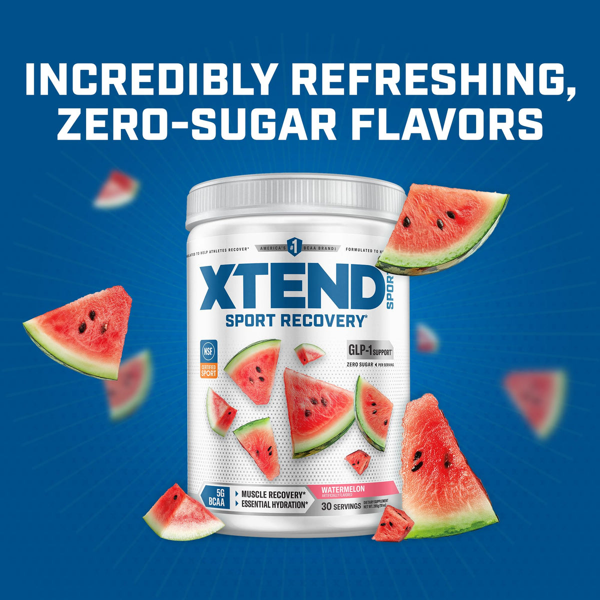 Xtend Poudre BCAA Sport 372g en utilisation sportive