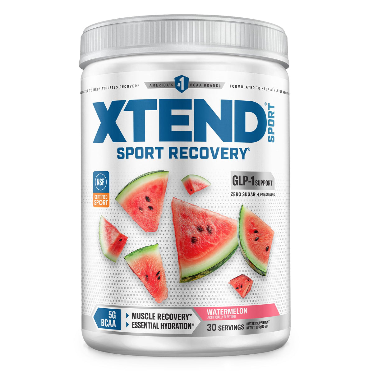 Xtend Poudre BCAA Sport 372g Saveur Pastèque vue de face