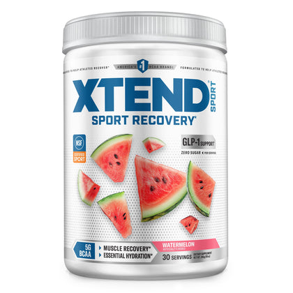 Xtend Poudre BCAA Sport 372g Saveur Pastèque vue de face