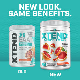Xtend Poudre EAA + BCAA 10g en préparation dans un verre