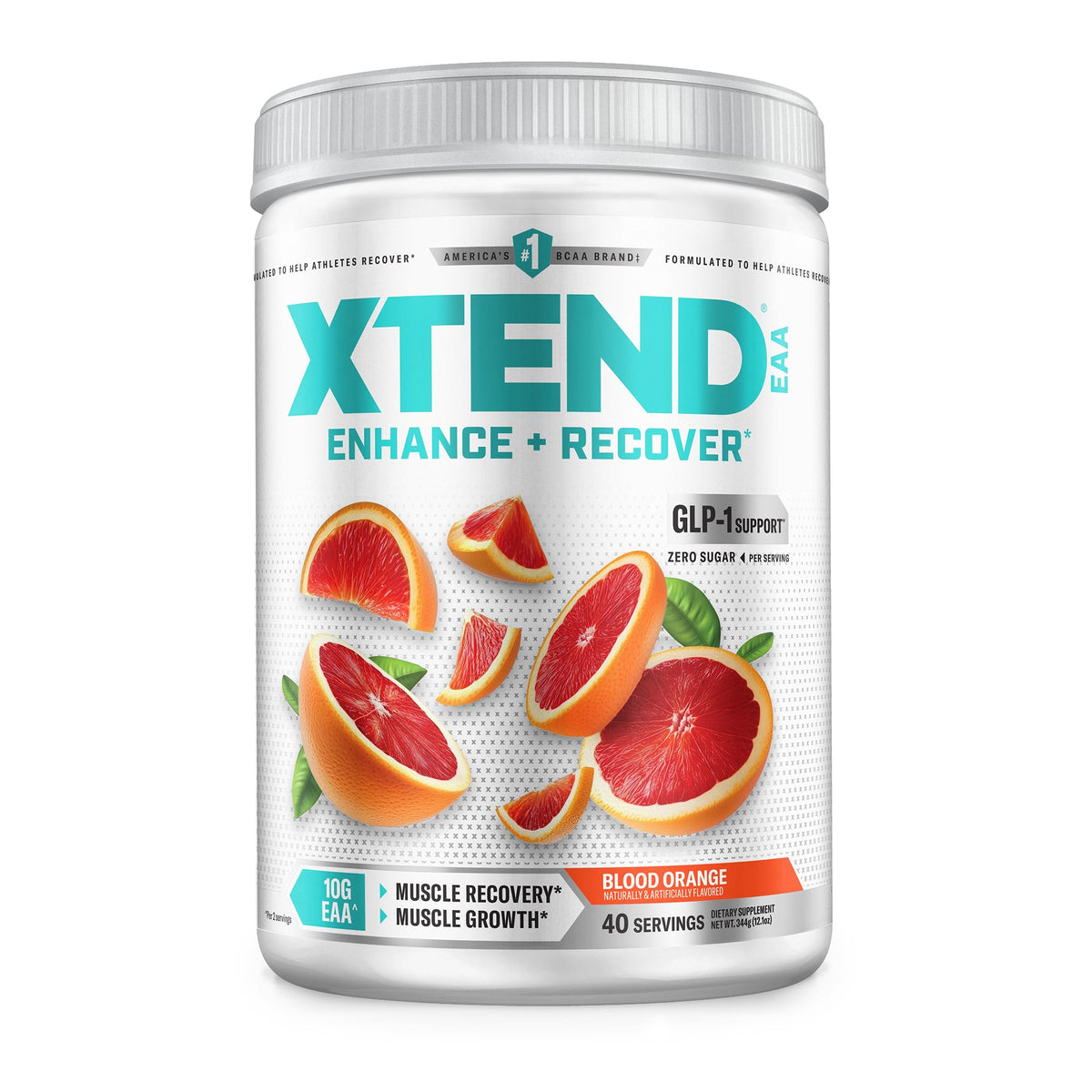 Xtend Poudre EAA + BCAA 10g vue de face avec emballage