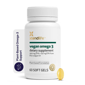 Xtendlife Vegan Omega-3 DHA & EPA complément alimentaire 30 jours