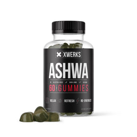 Xwerks Gummies Ashwagandha 60 comprimés vue avant