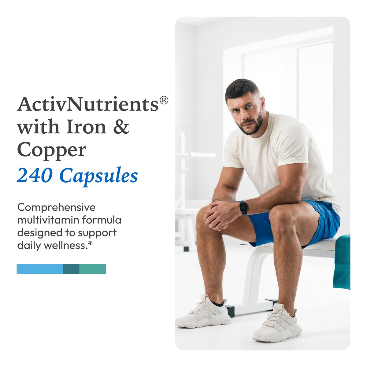 XYMOGEN ActivNutrients boîte ouverte montrant les comprimés