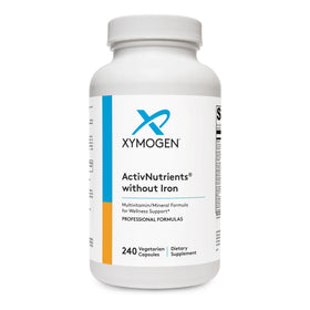 XYMOGEN ActivNutrients sans fer, 240 comprimés, vue avant