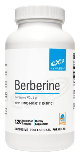 XYMOGEN Berberine 120 capsules vue de face