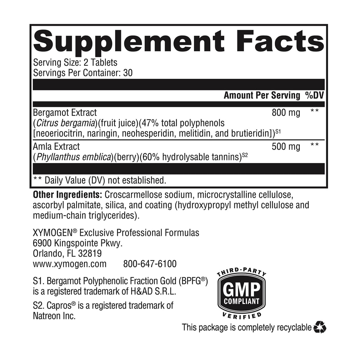 XYMOGEN BergaCor Plus avec des éléments de santé