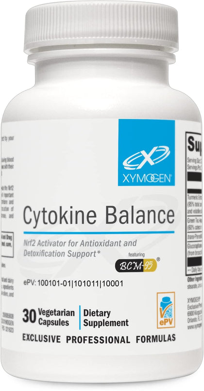 XYMOGEN Cytokine Balance 30 Capsules - vue de face