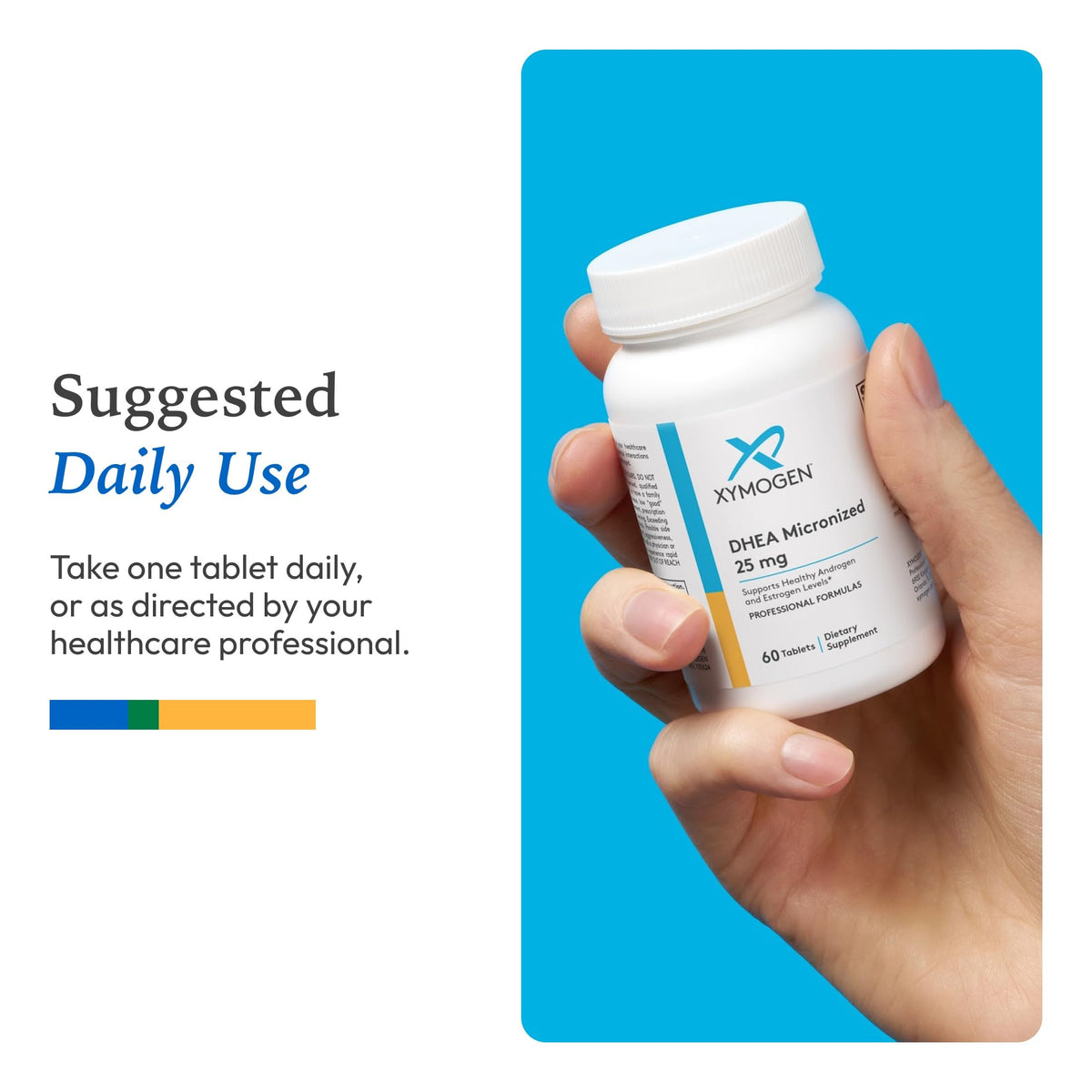 XYMOGEN DHEA Micronisé 60 comprimés avec des ingrédients